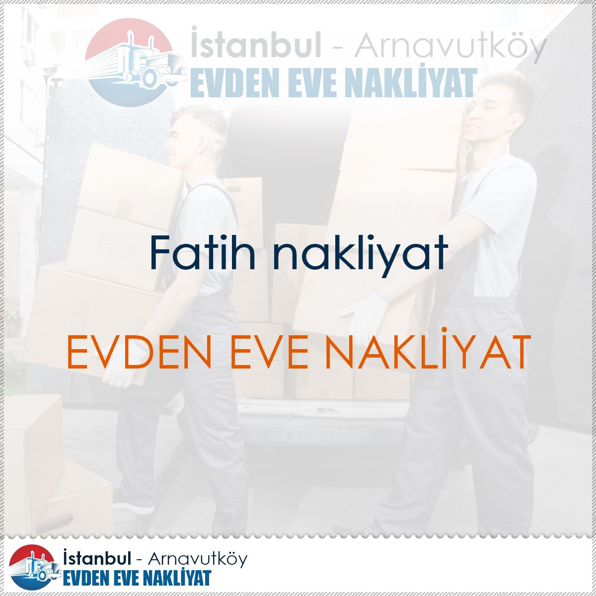 Fatih Nakliyat : Kapak Görseli