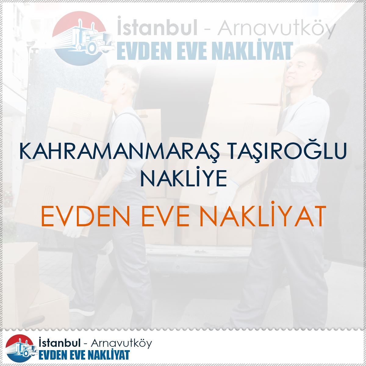 Kahramanmaraş Taşıroğlu Nakliye : Kapak Görseli